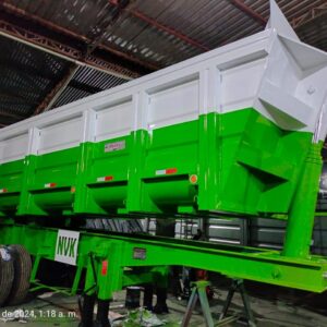 GONDOLA BLANCO CON VERDE LIMON